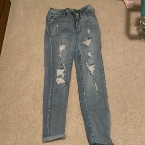 Tj Maxx ripped mom jeans